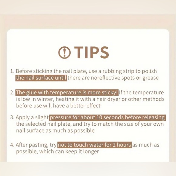 New Press on Nails Fake Fun & Fabulous Glue Pads & File Included - Picture 5 of 5